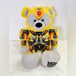 Build-A-Bear Transformers Bumblebee Plush 16” Soft Face Bear